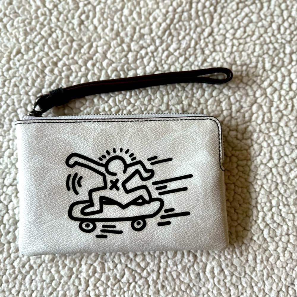 Coach and Keith Hearing wristlet